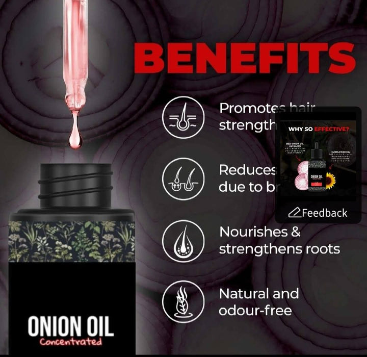 onion oil for control hair loss